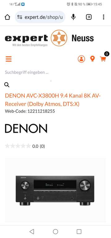(Expert Neuss) Denon AVC-X3800H