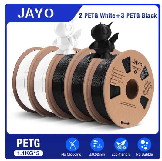 Jayo PETG Filament 5,5KG verschiedene Farben 6,5 EUR / KG