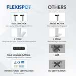 Flexispot EC5 bei Amazon für 239,99€ inkl. Versand | Elektrisch höhenverstellbarer Schreibtisch | Softstart/-Stop | Dualer Motor-Lift