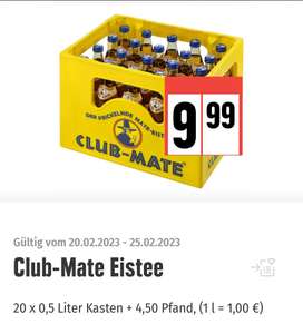 [Lokal Edeka Nürnberg] Kasten Club-Mate 20 Flaschen á 0,5l - Standardsorte
