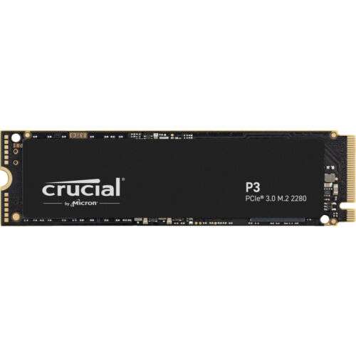 Crucial P3 1 TB M.2 PCIe Gen3 NVMe Intern SSD, Bis zu 3500MB/s - CT1000P3SSD8 (Saturn Ebay) **Tiefpreis**