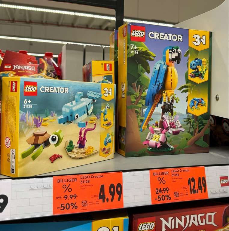 [Lokal Leipzig] Kaufland, LEGO Creator - Exotischer Papagei (31136). Auch Lego 31128 für €4.99