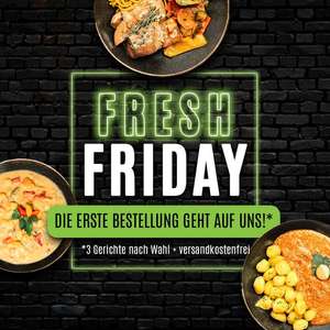[Berlin & Brandenburg] Drei kostenlose Gerichte bei Freshfoodz (ohne Versandkosten, kein Abo!)