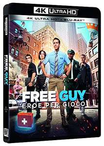 Free Guy 4K UHD + Blu ray für 13,83 bei Amazon.it