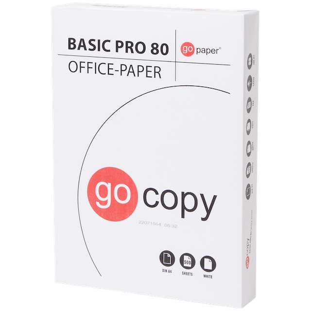 Kopierpapier /Druckerpapier A4 500 Blatt weiß 80 g/m² Papier (Action offline)