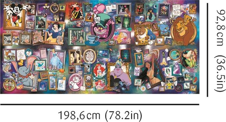 The Greatest Disney Collection, 9000 Teile, Puzzle