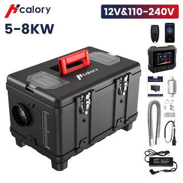 HCALORY 12V 5KW Tragbare bluetooth Diesel Standheizung All-in-One