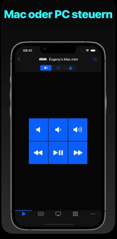 [iOS AppStore] Remote, Mouse & Keyboard Pro - Für iPhone-, iPad-, Mac-, Apple TV- und Apple Watch