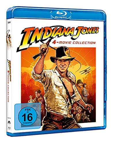 [Amazon Prime] Indiana Jones – 4 Filmesammlung - Bluray - Teil 1,2 und 3 und noch ein vierter