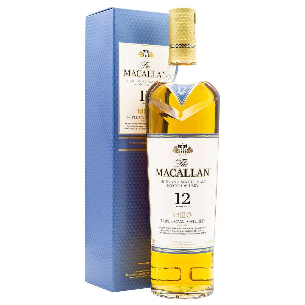 40% mydealz Triple Macallan in Whisky Jahre 12 | 0,7l und Cask mit