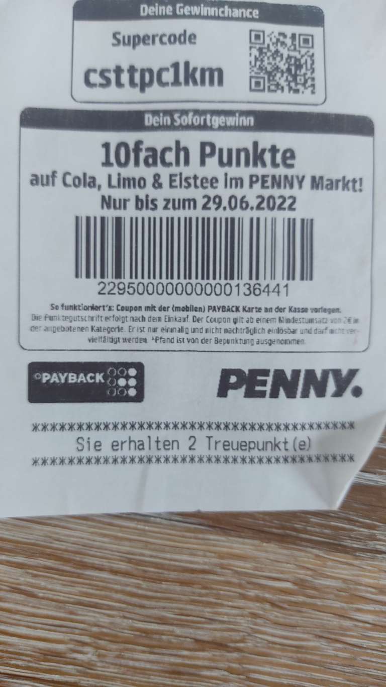 Penny Payback: 10fach Punkte auf Cola, Limo & Elstee im PENNY Markt! Nur bis zum 29.06.2022