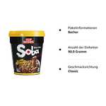 Nissin Cup Noodles Soba Cup – Classic, 1x 90g, Wok Style Instant-Nudeln (1,10€ möglich) 8x Peking Duck/Japanese Curry 9,80€ (Prime Spar-Abo)
