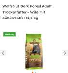 Globus Baumarkt Wolfsblut Hundefutter verschiedene Sorten 12,5kg