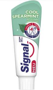 Signal Zahnpasta Cool Spearmint Zahnpflege mit Fluorid und Xylitol mit 4-in-1 Formel 75 ml (personalisiert)