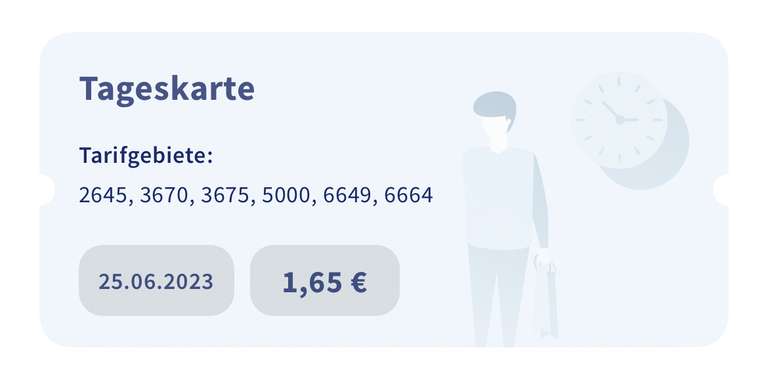 5€ / 3€ Rabatt auf RMV E-Tickets (24.06. / 25.06.)