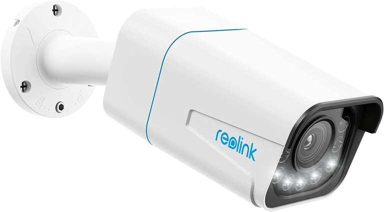 Reolink RLC-811A Überwachungskamera (3840x2160@25fps, 5x Zoom, PoE, 30m Farb-Nachtsicht, Bewegungserkennung, 2-Wege-Audio, microSD, IP66)