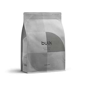 Bulk Pure Whey Protein Pulver, Eiweißpulver, 2,5 kg, Verschieden Sorten 15,99/KG Prime