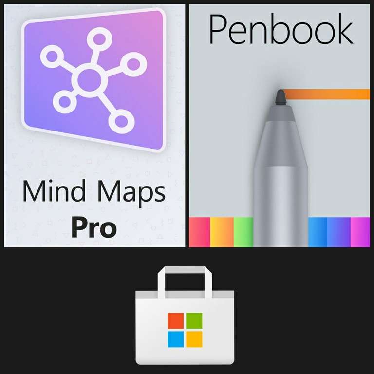 Mind Maps Pro & Penbook (PC) kostenlos (Microsoft Store)
