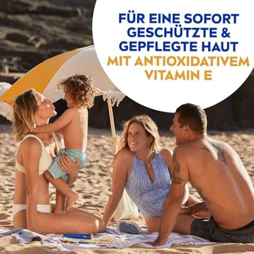 [Amazon Prime] NIVEA SUN Schutz & Pflege Sonnenspray LSF 30 | 200 ml | Sonnencreme Spray für nur 5,76 € | Stiftung Warentest SEHR GUT 1,5