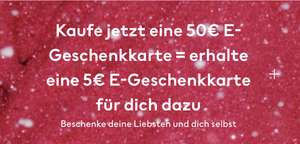 5€ H&M Geschenkkarte beim Kauf einer 50€ Karte