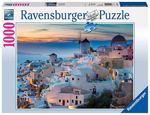 Ravensburger 1000 Teile Puzzle - Abend in Santorini, Griechenland - für 5€ an Packstation oder als Prime-Member