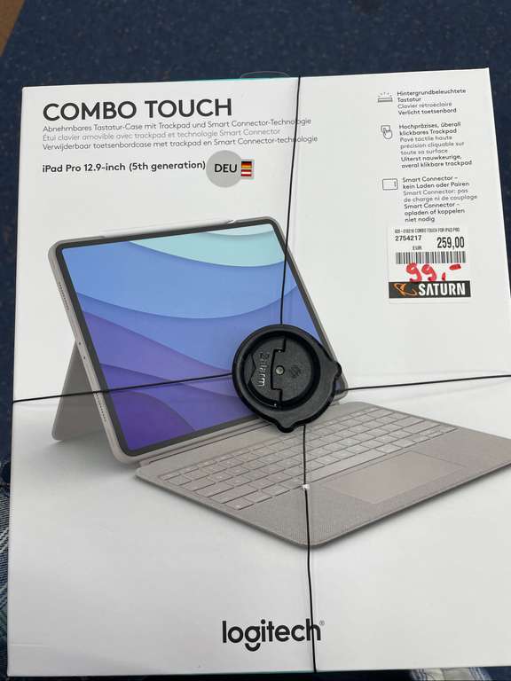 [Lokal Neckarsulm] Logitech Combo Touch für iPad Pro 12,9 - auch für 11 Zoll
