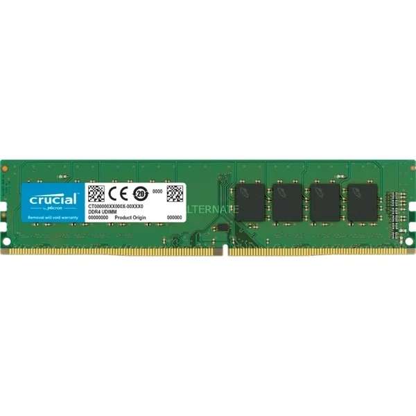 DDR4 RAM Crucial 16 GB, 3200 MHz, CL22 (1 DIMM)