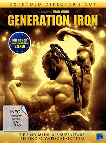 Generation Iron - Directors Cut (DVD) mit Arnold Schwarzenegger (Darsteller), Kai Greene (Darsteller), Vlad Yudin (Regisseur)