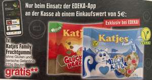 (Edeka Südbayern) 1x Katjes Family Fruchtgummi gratis ab 5€ Einkauf über Edeka App