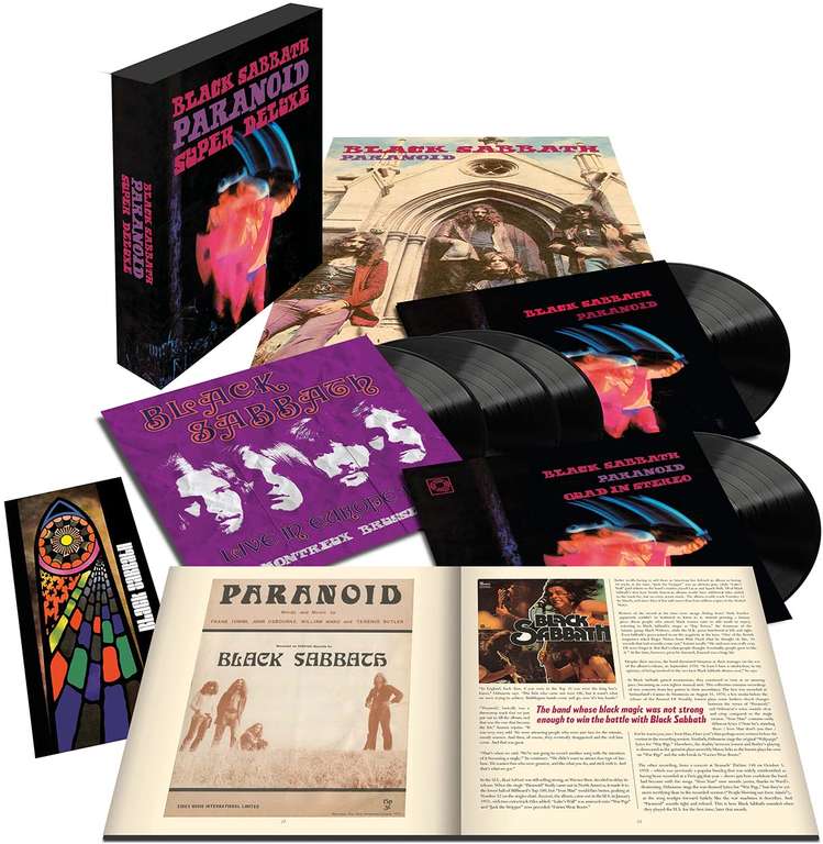 Black Sabbath – Paranoid (50th Anniversary) (remastered) (Deluxe Edition Box Set) (5 LP) (Vinyl)