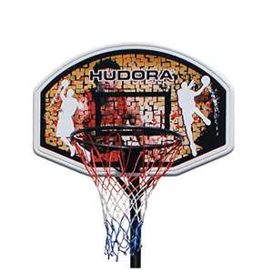 HUDORA Basketballständer Chicago 260 - Basketballkorb mit Ständer für Kinder und Erwachsene - Höhenverstellbar 206 x 290 cm 71663