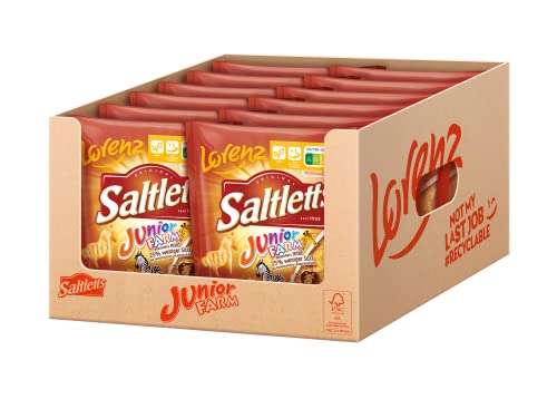 [PRIME/Sparabo] Lorenz Snack World Saltletts Junior Farm, 12er Pack (12 x 150 g)