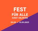 (lokal Bremen) Kunsthalle Bremen - freier Eintritt 09.09. + 10.09. "Fest für alle - Kunst unlimited"
