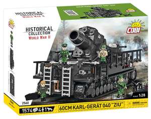COBI Historical Collection WWII Karl Gerät 040 Ziu 60cm (2560) oder Panzer VIII Maus (2559) für je 79,89 Euro [Thalia/Osiander.de]