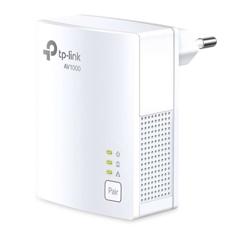 [B-Ware] TP-Link Powerline Adapter Set TL-PA7017 KIT (1000Mbit/s, Gigabit-Port, Plug & Play)