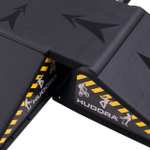 Hudora Skater Rampe 5-teilig für Inlineskates, Casterboards und Skateboards | 80 kg Belastbarkeit | ca. 154 x 121,5 x 16,5 cm