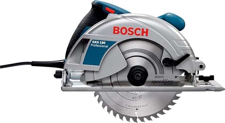 Bosch Professional Handkreissäge GKS 190 / passender Führungsschienen-Adapter für 23,66€