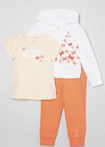 Levi's Kinder- & Babybekleidung bei Lounge by Zalando | z.B. 3-teiliges Set aus T-Shirt, Hose & Sweatjacke