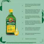 Möller's Omega 3 Lebertran Öl 500ml Zitrone