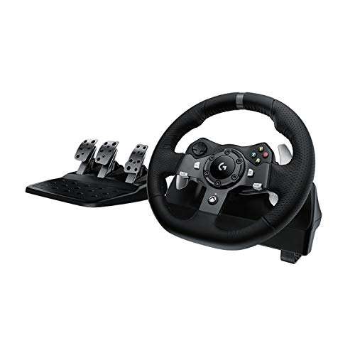 [WHD Sehr Gut]Logitech G920 Driving Force (Xbox X-S / Xbox One / PC) - Lenkrad mit Pedalen
