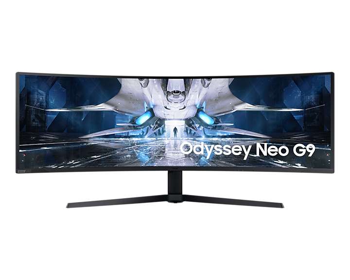 SAMSUNG Odyssey G9 Neo LS49AG954NUXEN DWQHD Monitor (1 ms Reaktionszeit, 240 Hz)