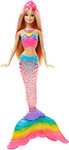 [Prime] Barbie Dreamtopia Regenbogenlicht Meerjungfrau Puppe mit Lichtershow (DHC40) für 16,99€ (Vergleich: 27,49€)