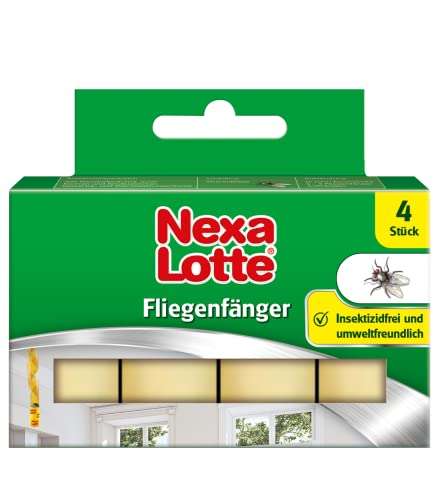 Nexa Lotte Fliegenfänger 4 Stück (Amazon Prime)