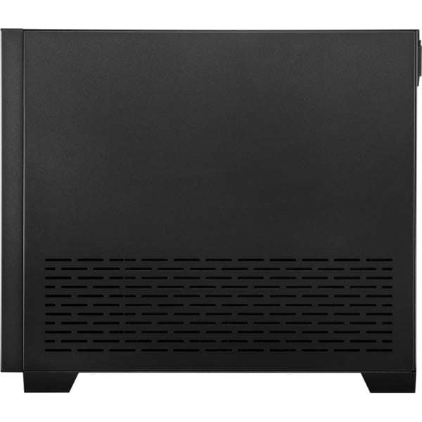 Sharkoon MS-Z1000 PC-Gehäuse schwarz (26l, bis µATX, 2x 120mm-Lüfter oben, 1x 120mm unten, 1x 80mm hinten, variables Glas-Seitenteil)