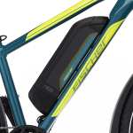 FISCHER All Terrain E-Bike Terra 2.1 Junior grün glanz, RH 38 cm, 27,5 Zoll, 422 Wh