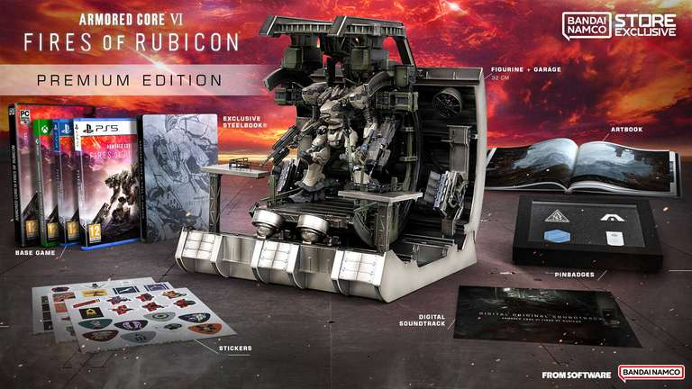 Bandai Namco Store - Armored Core VI Fires Of Rubicon - Premium Collector's Edition [PS5] - 251,99€ bei Verwendung von 1000 Bandai Punkten
