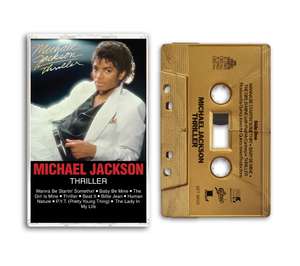 Michael Jackson Thriller MC Gold Metallic Kassette – jetzt bei jpc