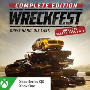 Wreckfest Complete Edition: Spiel + Season Pass 1 & 2 für Xbox One / Series XIS (Microsoft Argentina Key)