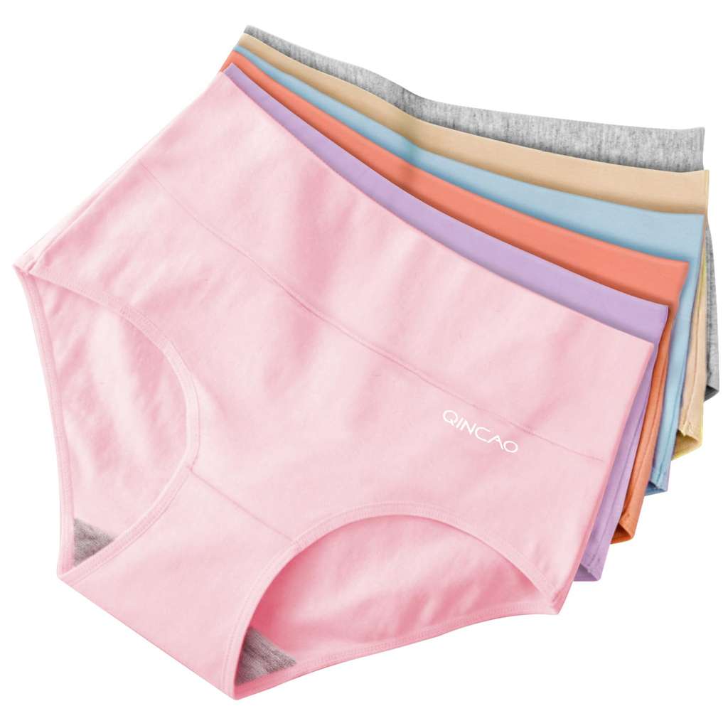 Hanes Damen-Slips Aus Bio-Baumwolle – 6er Pack, ComfortSoft-Bund, Hoher Bund, Etikettenfrei | Weich & Bequem Im Alltag