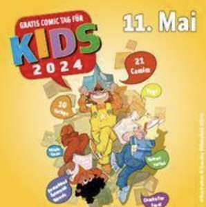 [Thalia Köln-Kalk] Gratis Kids Comic Tag 2024 - 3 kostenlose Comic Hefte für Kinder